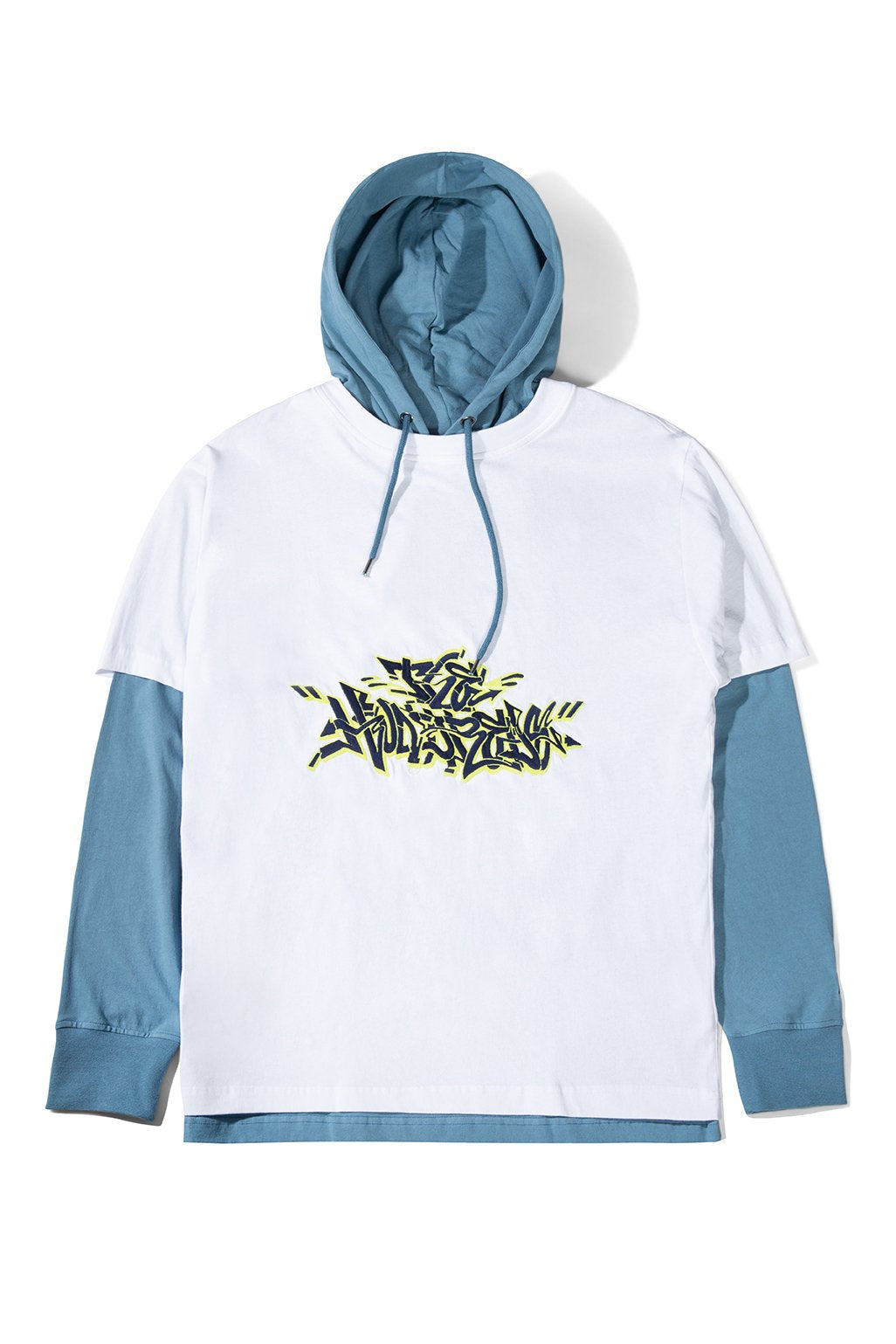 The hundreds 2025 white hoodie