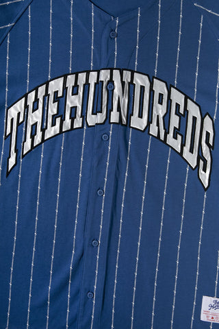 The Hundreds Mania Short Sleeve Jersey (Green) Baseball Shirt