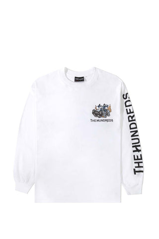 Gassed-Long-Sleeve-T-Shirt-White-Front