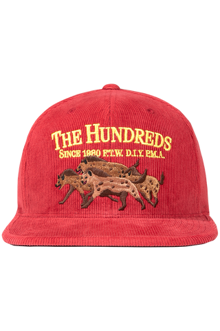 PackCorduroy-Snapback-Red-Front