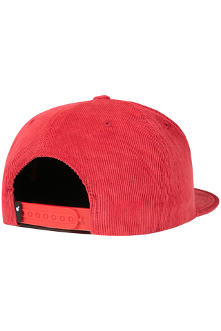 PackCorduroy-Snapback-Red-Back