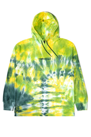 Canals-Hooded-Long-Sleeve-T-Shirt-Forest-Green-Front