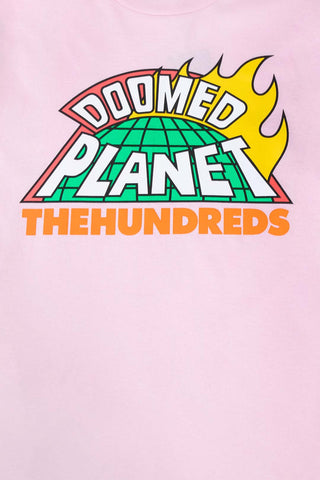 Doomed-T-Shirt-Pink-Detail-Front