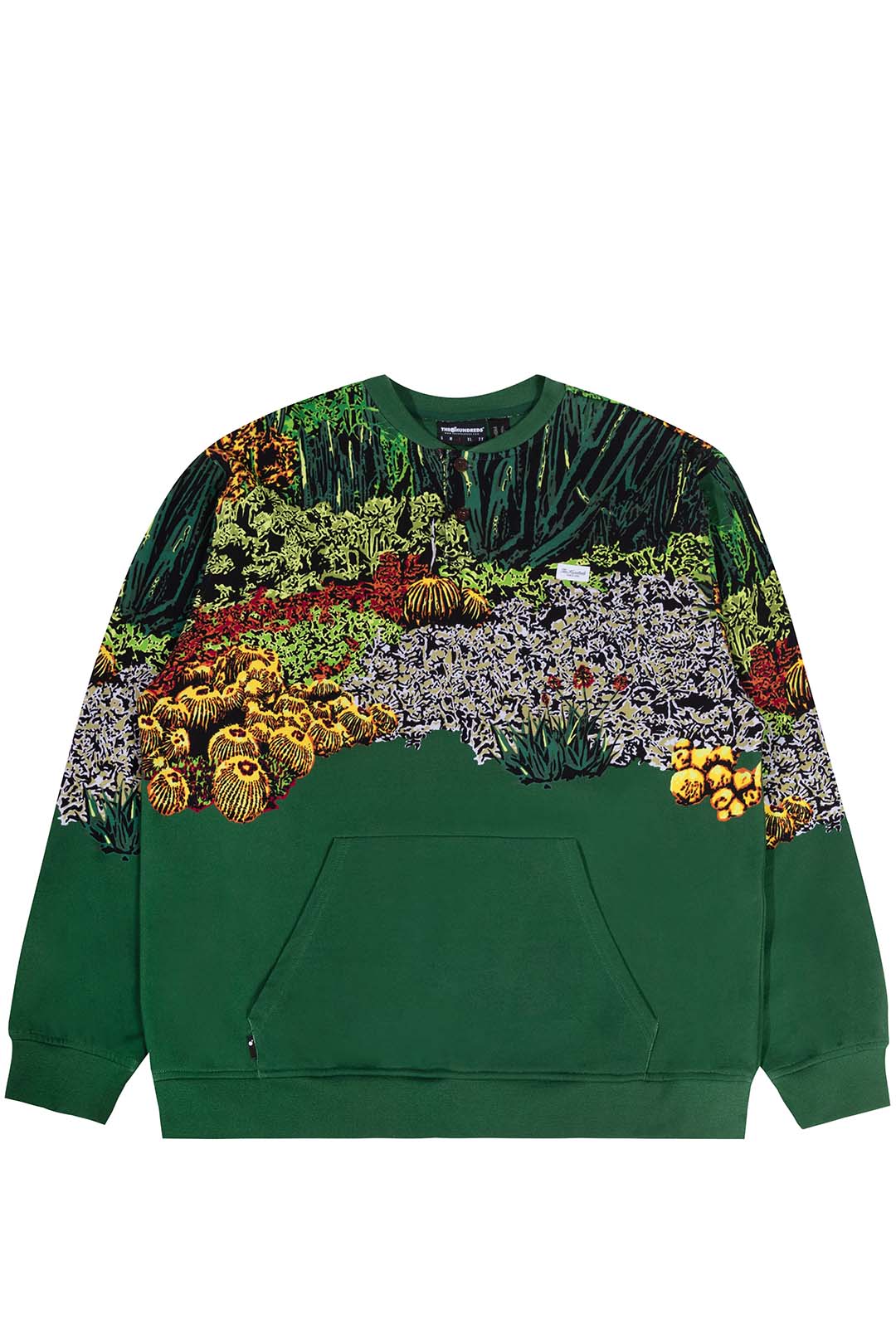 Huntington Henley Crewneck – The Hundreds