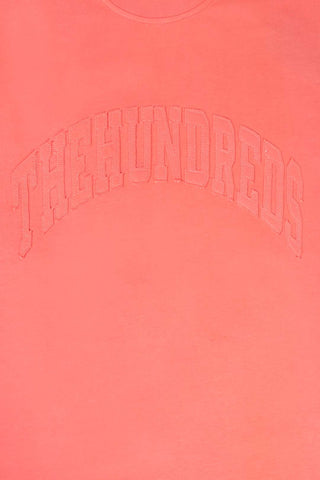 Exposition-Long-Sleeve-T-Shirt-Coral-Detail-Front