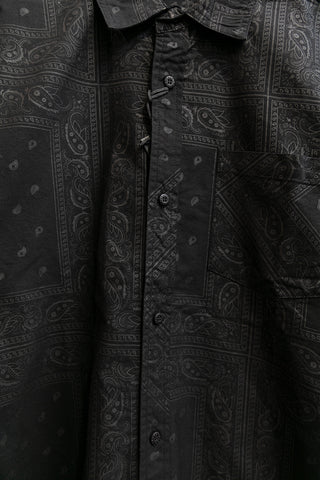 Paisley Button-Up