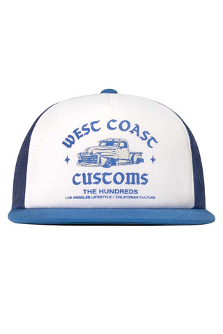 West Coast Customs Trucker Hat Blue Front Shot 