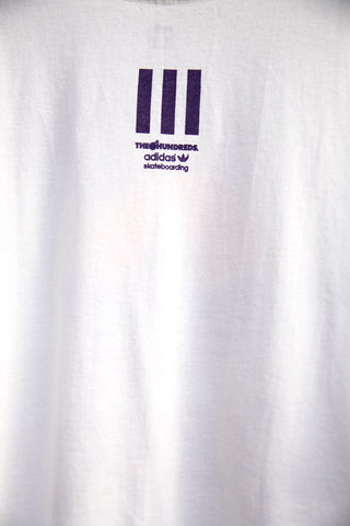 Vintage 10s+ Cotton Colour-Block Stone Adidas X The Hundreds X Los Angeles Lakers  Long Sleeved T-Shirt - Medium– Domno Vintage